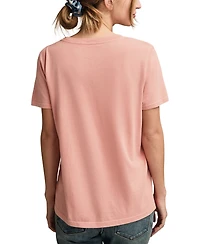 Lucky Brand Women's Botanical Floral Crewneck T-Shirt