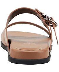 Marc Fisher Ltd Women's Gia Double Band Flat Slip-On Sandals