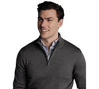 Charles Tyrwhitt Men's Quarter-Zip Sweater