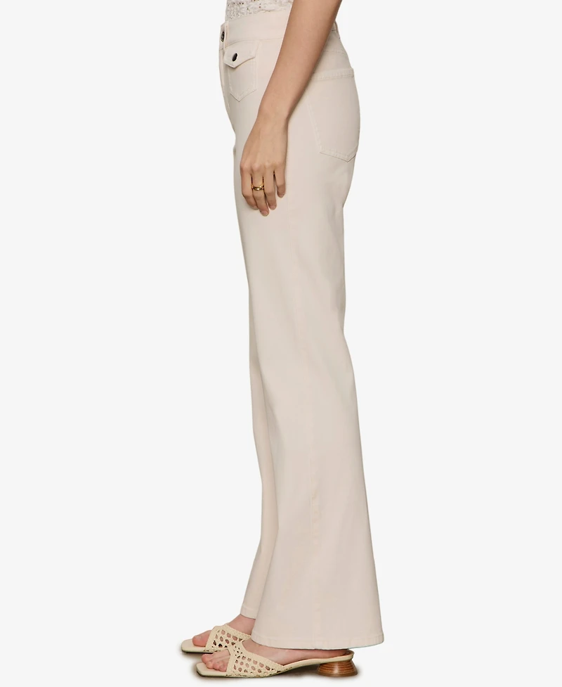 Sanctuary Women's Wide-Leg Skipper Pants