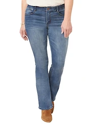 Democracy Women's "Ab"Solution High Rise Itty Bitty Bootcut Jeans