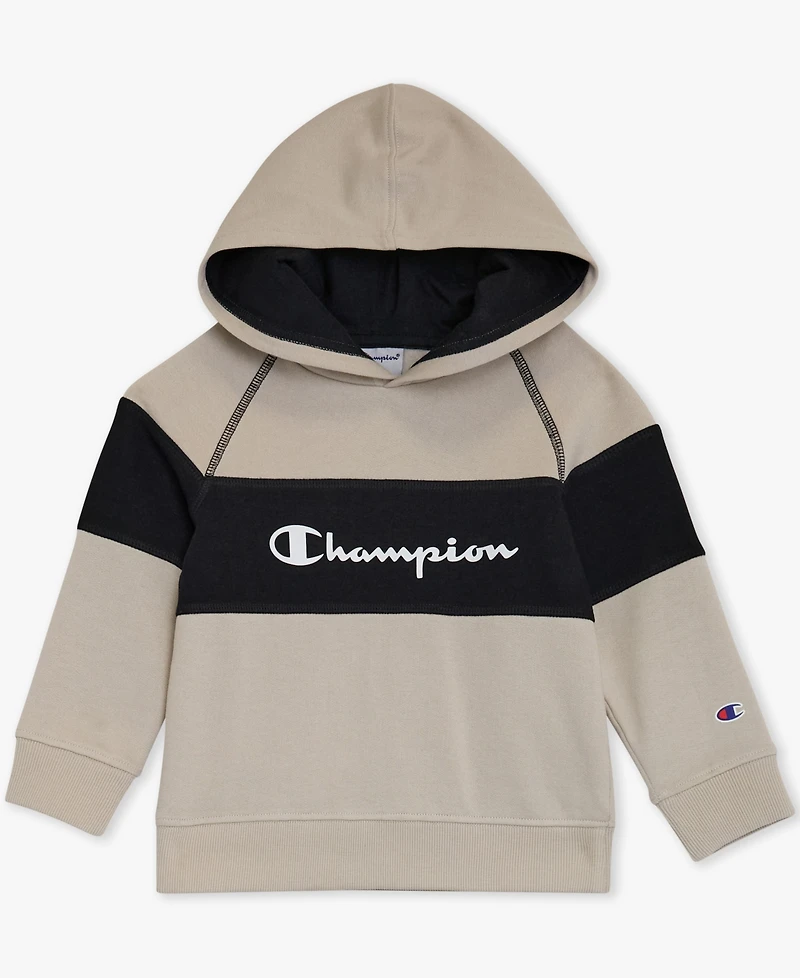 Champion Boys' 4-7 Colorblock Long-Sleeve Sweater and Joggers, 2-Piece Set