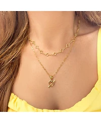 The Lovery Mini Gold Heart and Arrow Charm 14K Gold