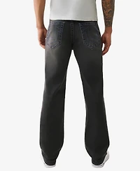 True Religion Men's Ricky Straight-Fit Big T Jeans