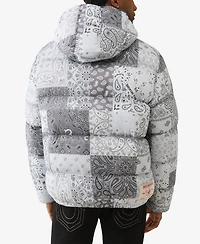 True Religion Men's Hooded Puffer Jacket