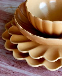 Lemieux Et Cie Dhalia 4-Pc. Pasta Bowls, Service for 4