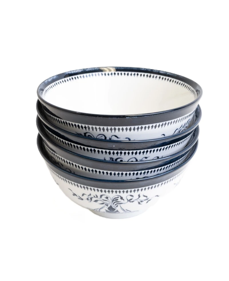 Lemieux Et Cie Bruges 4-Pc. All Purpose Bowls, Service for 4