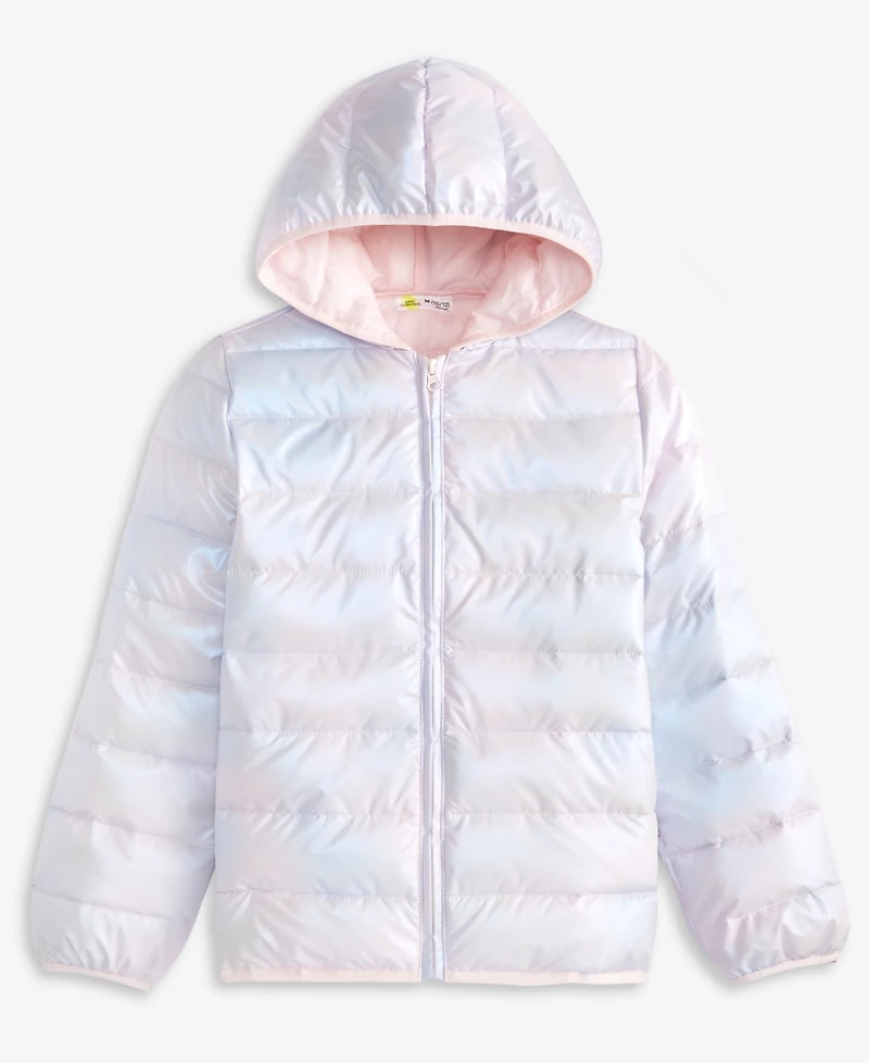 Epic Threads Girls Toddler 2T-4T Floral-Print Puffer Jacket, Macy's Exclusive