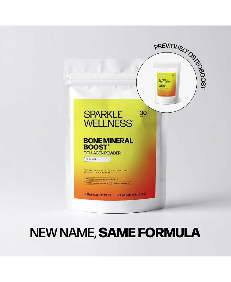 Osteo Boost Mixed Berry (30 Serves) | Powder Supplement Fortibone Bioactive Collagen Peptides Buffered Vitamin C Nutra-c