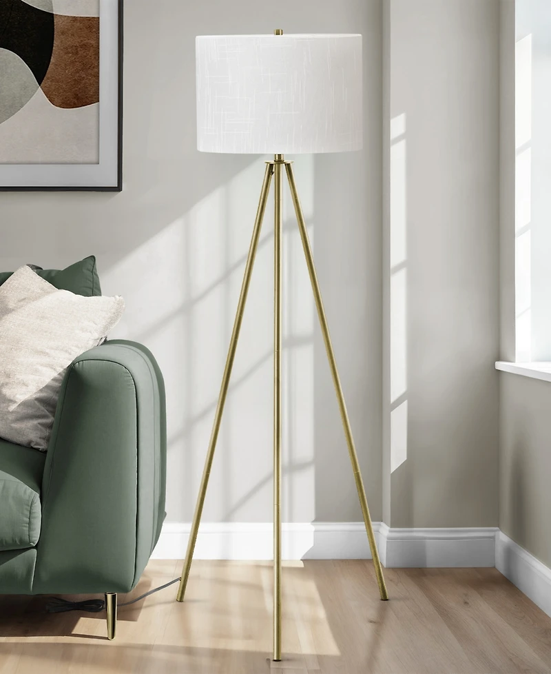 Monarch Specialties Lighting 63" Metal Tripod Floor Lamp