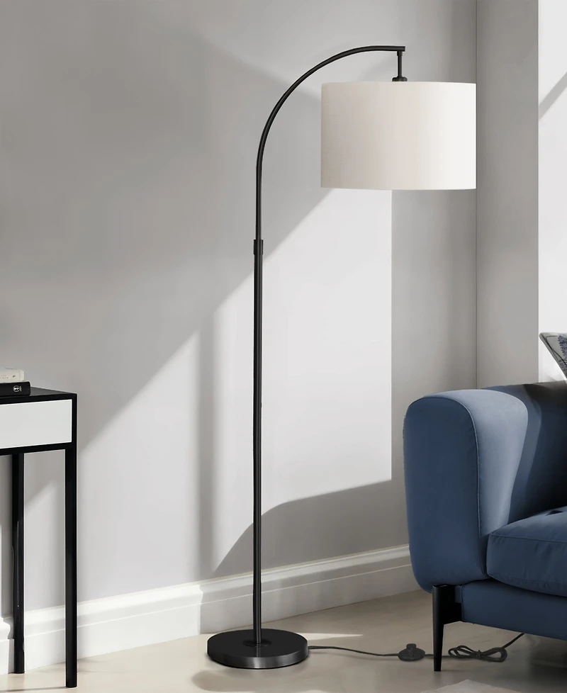Monarch Specialties Lighting 65" Metal Arc Floor Lamp