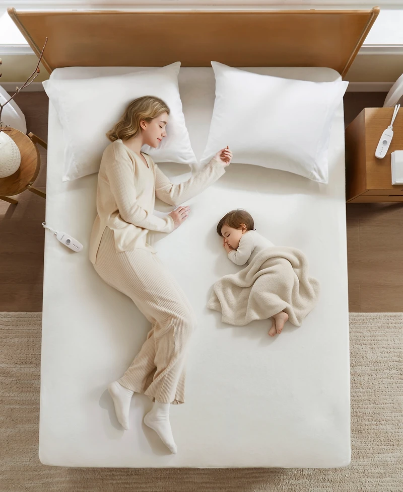 Beautyrest Nonwoven Heated Mattress Pad