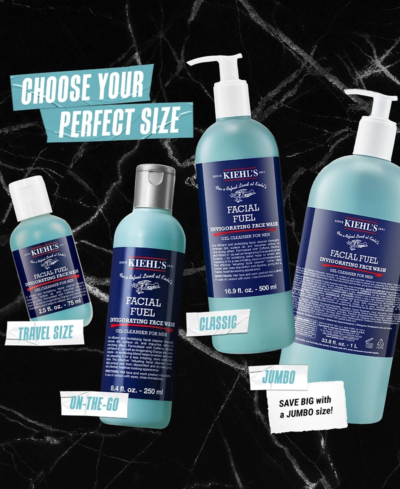 Kiehl's Since 1851 Facial Fuel Energizing Face Wash