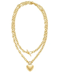 Michael Kors Double Layer Heart Necklace