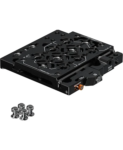 Bright Tangerine Sliding Top Plate for Red V-raptor Camera