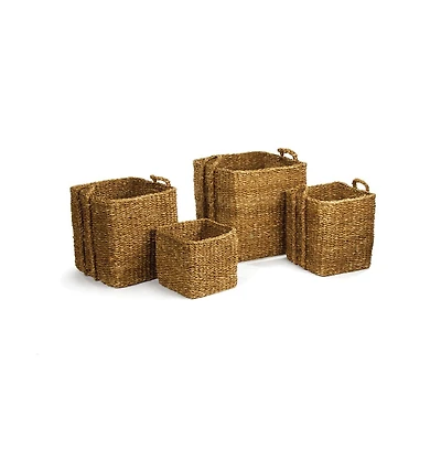 Napa Home & Garden Seagrass Apple Baskets