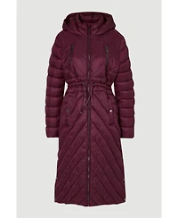 Karen Millen Women's Lightweight Knee Length Packable Coat