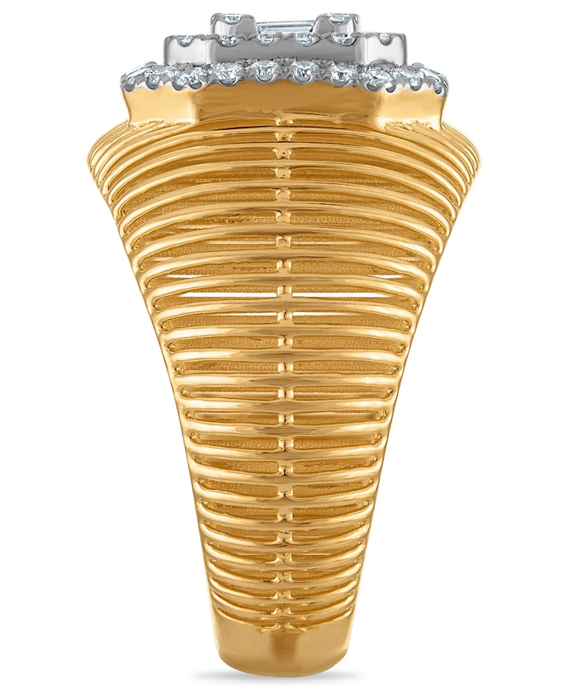 Macy's White Diamond Ring (0.45 ct. t.w.) in 14k Yellow Gold