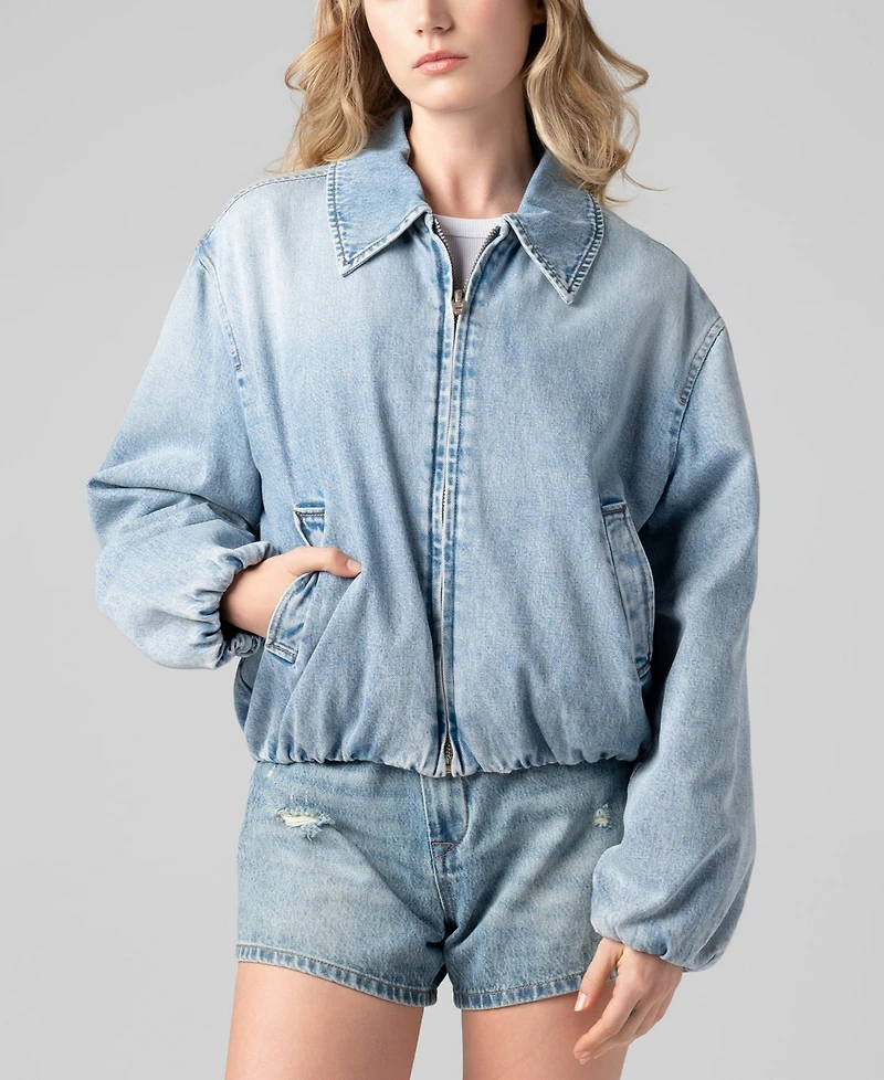 Blank Nyc Women's Bottomless Brunch Zip Front Jacket