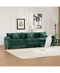 Streamdale Furniture Streamdale Cloud Couch: Flexible, Modular Chenille Sofa for Ultimate Comfort
