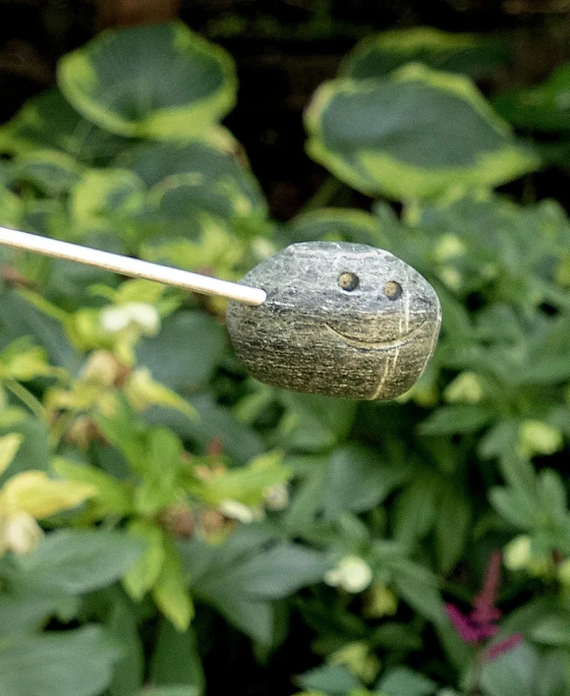 Uncommon Goods Comedy + Tragedy 36" Stone Balance Sculpture