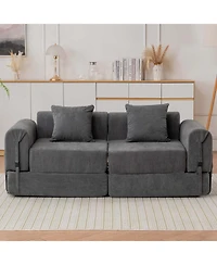 Streamdale Furniture Free combination sofa, reclining, ultra-comfortable double modular sofa