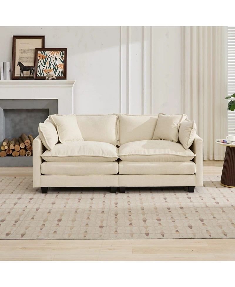 Streamdale Cloud Couch: Ultimate Comfort Chenille Sofa with Ergonomic Support