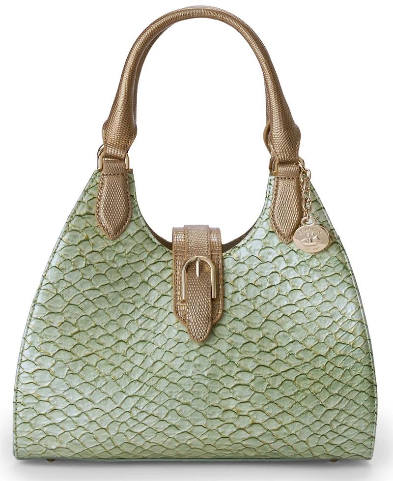 Brahmin Women's Adrian Small Leather Satchel Bag