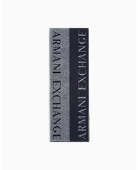 A|X Armani Exchange Men's Small Allover Logo Jacquard Scarf