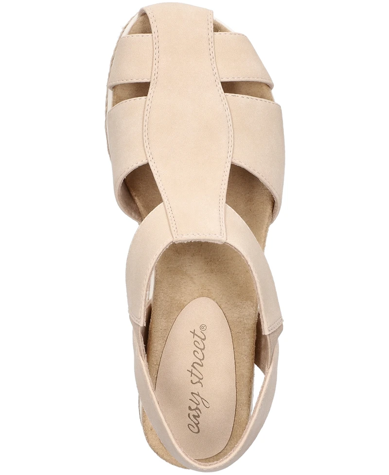 Easy Street Freeport Wedge Sandals