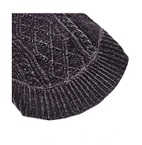 Dogs & Cats Co. Ultra-Soft Cozy Chenille Cable-Knit Dog Sweater Turtleneck with Leash Opening