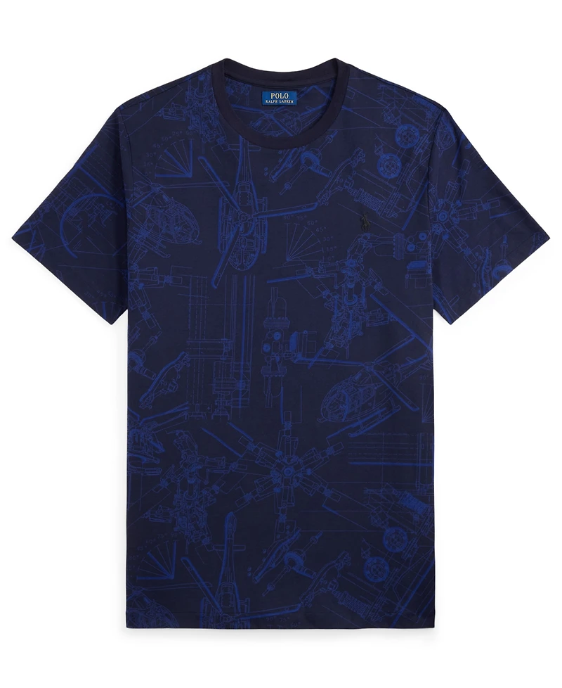 Polo Ralph Lauren Men's Big & Tall Short-Sleeve Printed T-Shirt