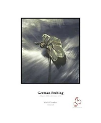 Hahnemuhle Matte German Etching, 100% Tcf Pulp, Natural White Inkjet Paper, 19.6 mil., 310 g/mA, 11x17", 25 Sheets