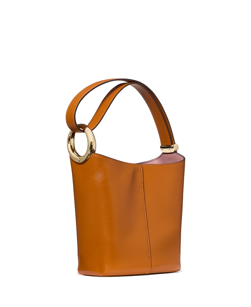 kate spade new york Halo Mini Smooth Leather Bucket Bag