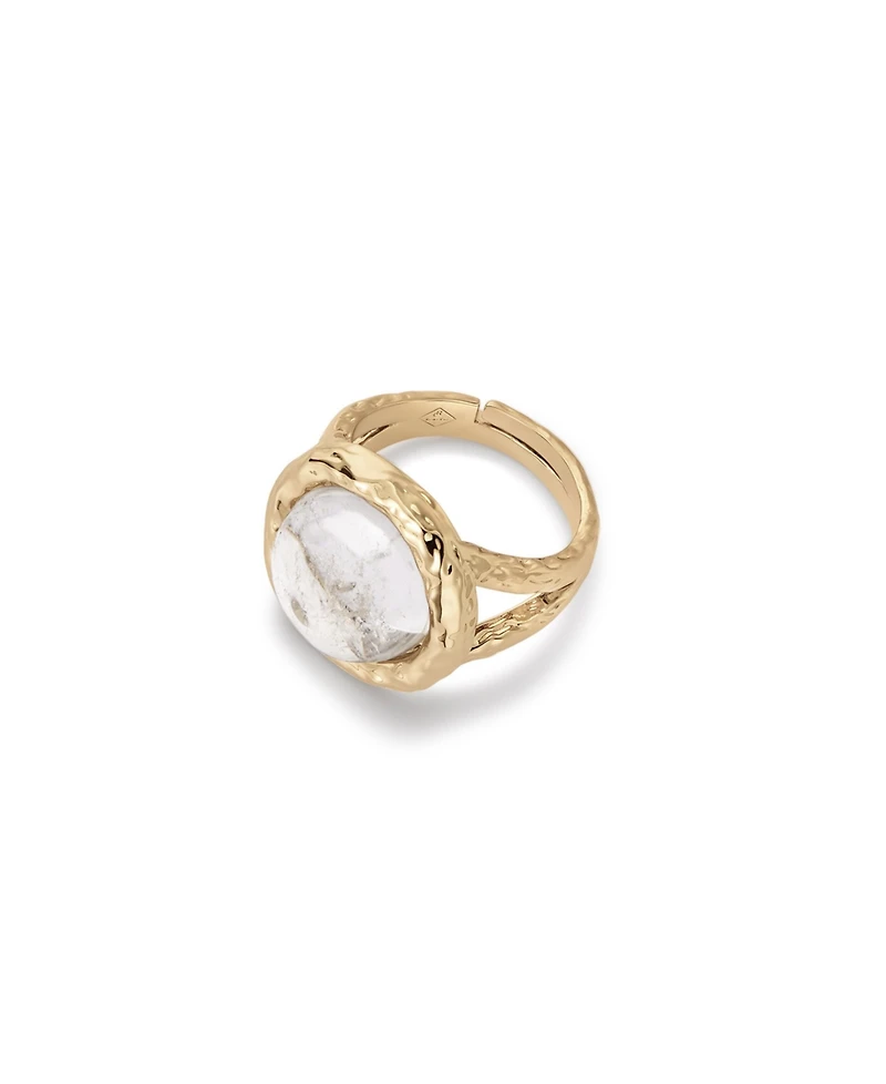 Retro Chic Aeolian Whispers Ring