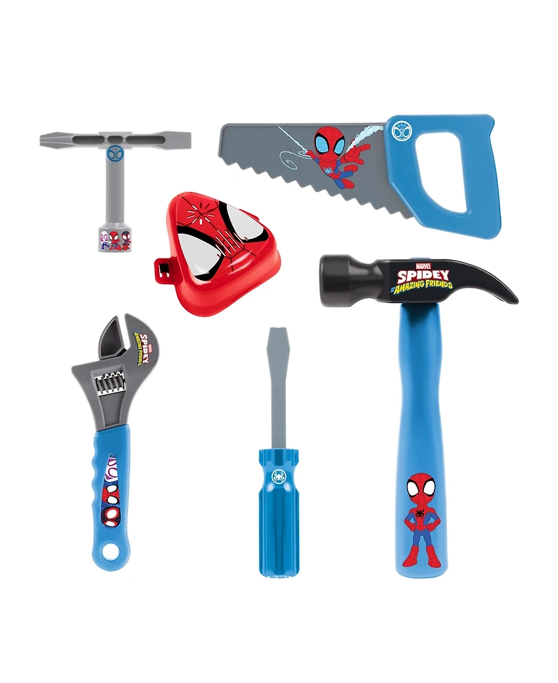 World Tech Toys Spidey and His Amazing Friends Carpenter Playset, 14-Pieces