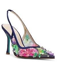 Betsey Johnson Women's Eddie Sling Back Sandals