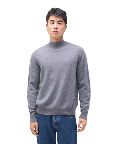 Gobi Cashmere Men's Timeless Mock Neck Sweater