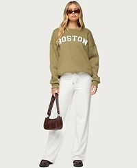 Edikted Women's Boston Girl Sweatshirt