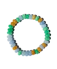 seree Lavender field Beaded jade bracelet