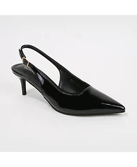 Berness Fancy Slingback Kitten Heels