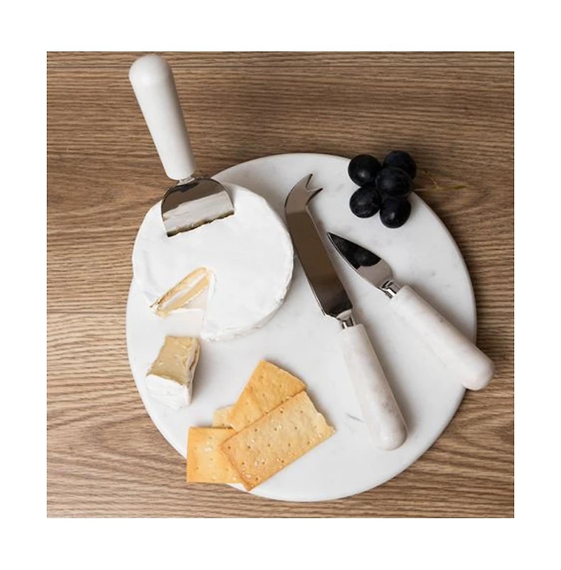 Verve Culture Boxed Set of Marble Cheese Tools