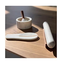 Verve Culture Marble and Wood Spoon Rest