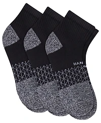Hanes Men's Ultimate Crew Socks, 3-Pack