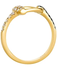 Le Vian Nude Diamond (0.20 ct. t.w.) & Chocolate Diamond (0.10 ct. t.w.) Ring in 14k Honey Gold