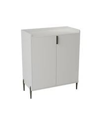 Streamdale Furniture Streamdale Home wine bar cabinet with rack & shelf, modern sideboard buffet