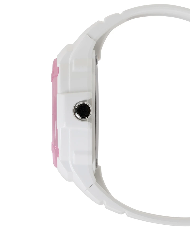 Casio Women's White Resin Watch, 34.7mm