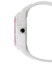 Casio Women's White Resin Watch, 34.7mm