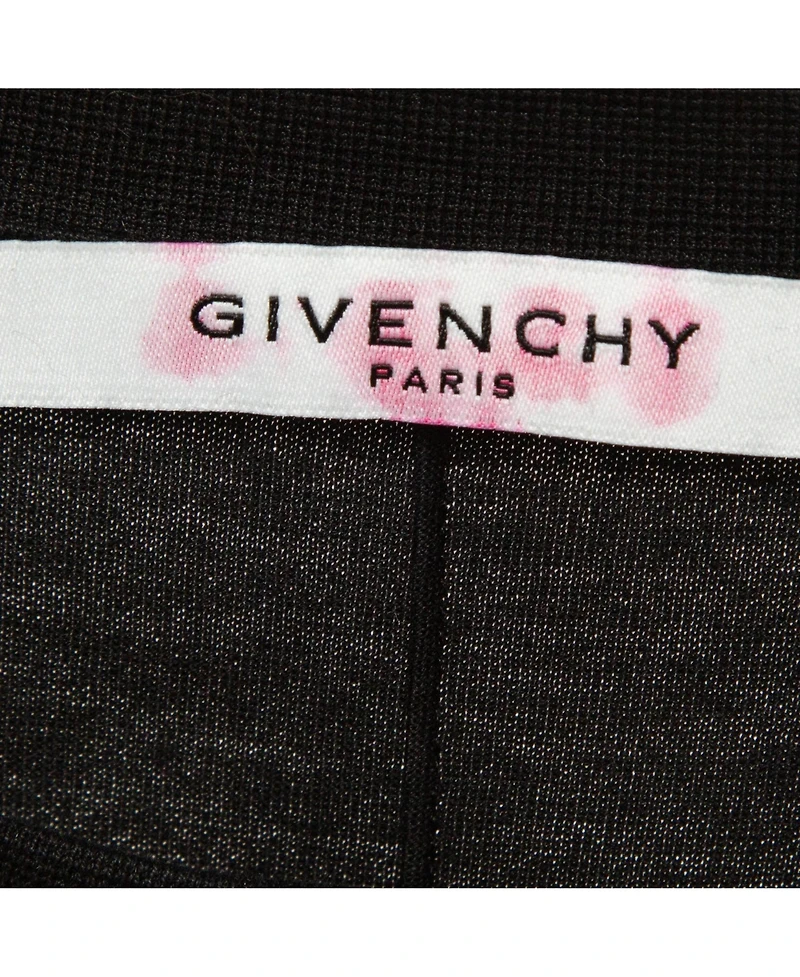 Pre-Owned Givenchy Women's Black Bambi Print Cotton Oversized T-Shirt