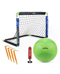 Spalding Foldable Soccer Net and Size 3 Ball Set